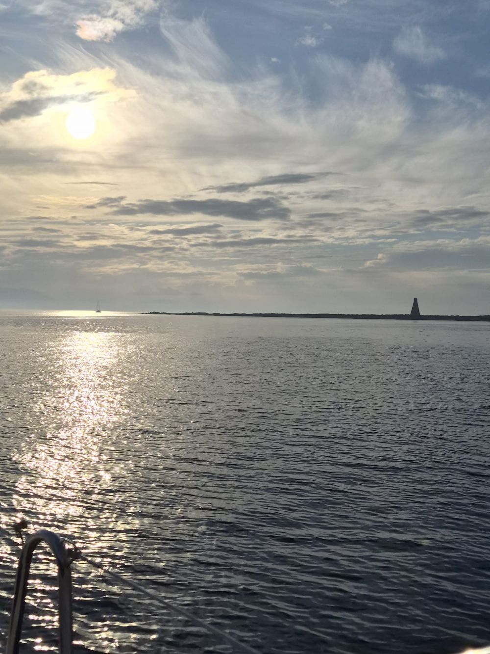 Departing Ardrossan with Horse Island to Port